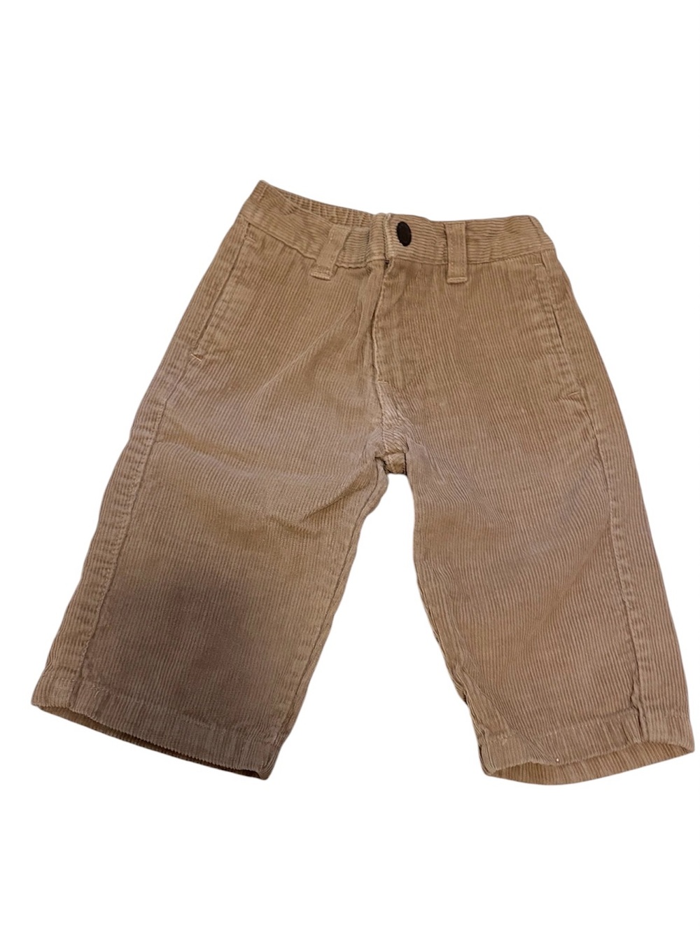 Nautica Boys' Tan Corduroy Straight Leg Pants size 6-12 months